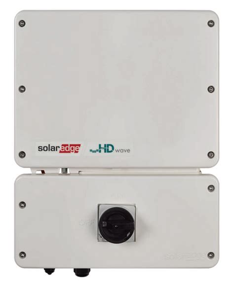 SolarEdge HD Wave SE6000H-US 6KW Grid Tied Inverter