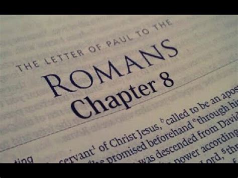 Romans Chapter 8 - YouTube