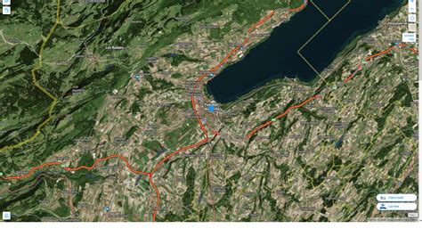 Yverdon les Bains Map - Switzerland