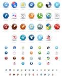 72 Sets of Free Social Bookmarking Icons - GeekSucks