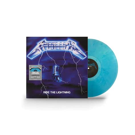 Metallica - Ride The Lightning (Blue Vinyl) | STP RECORDS - Stranger Than Paradise Records