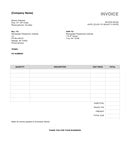 Sales Invoice - download free documents for PDF, Word and Excel