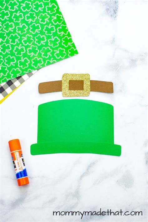 Cute Leprechaun Beard Craft (with Free Printable Template)