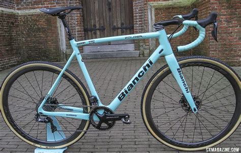 Wout van Aert had a new Bianchi Zolder Pro bike for his cyclocross ...