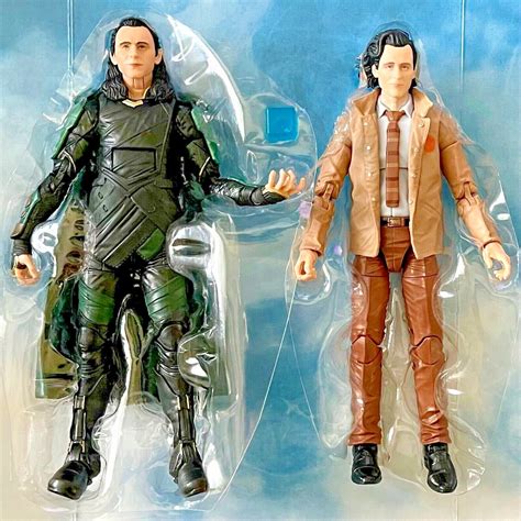 LOKI 2 pack with Tesseract Marvel Legends MCU Disney plus TV show ...