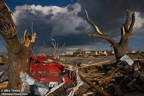 Greensburg Kansas EF 5 Tornado Damage Stock Photos