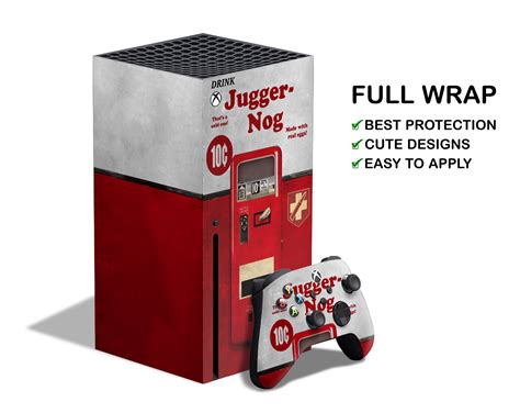 Juggernog Drinks Machine Xbox One X Skin Xbox One S Jugger-nog - Etsy ...