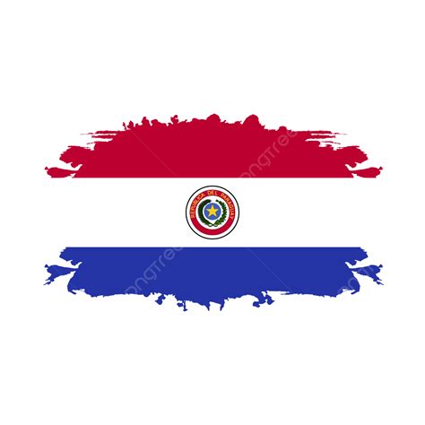 Paraguay Bandera Fondo Transparente Diseño Imágenes Hd PNG ,dibujos Cepillo De La Bandera De ...