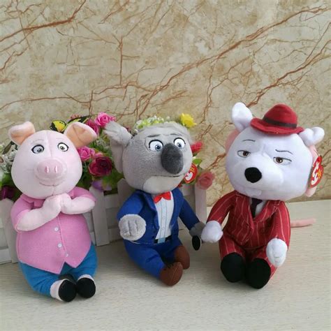 rosita pig sing BUSTER KOALA Mike mouse Plush Toy Stuffed Animal Kids Toy Christmas Gift Soft ...