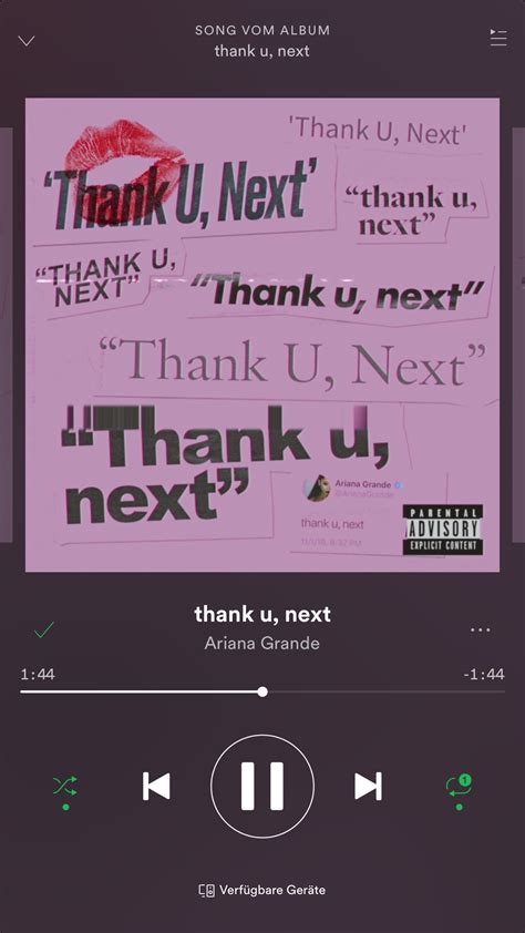 thank u, next 💜 | Lagu, Seni