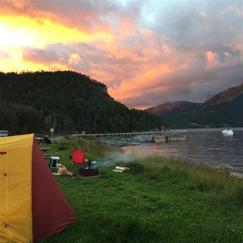 Gros Morne National Park, Newfoundland, CA. : camping