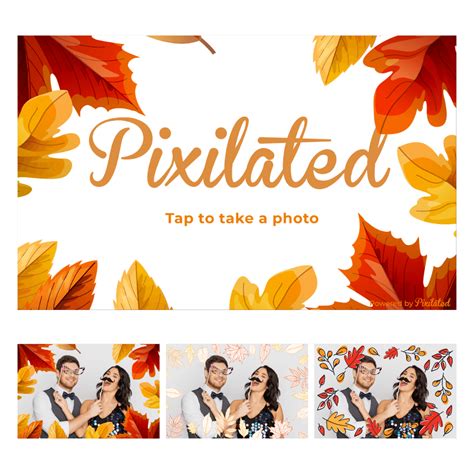 Fall Photo Booth Theme – Pixilated