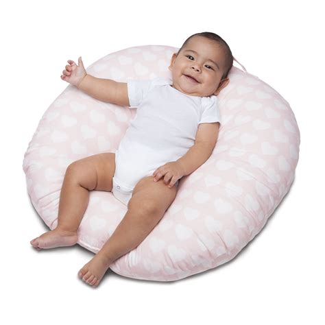 Boppy Newborn Lounger Pillow Soft Lightweight, Infant Baby Girls Pink ...