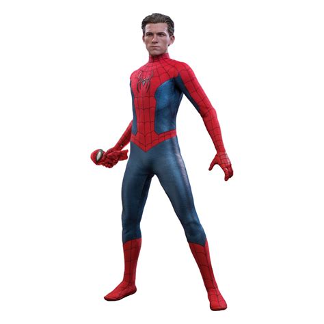 Køb Spider-Man: No Way Home Movie Masterpiece Action Figure 1/6 Spider-Man (New Red and Blue ...