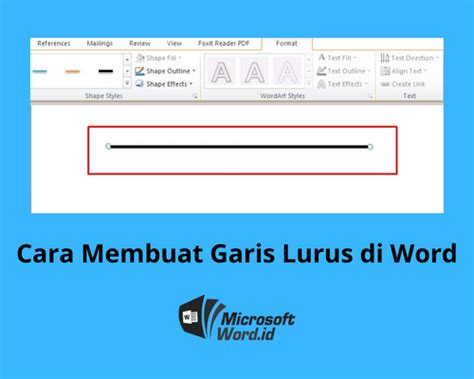 7 Cara Membuat Garis Lurus di Word Anti Gagal