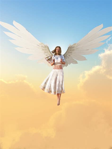 Angel Digital Art by Christian Art - Pixels