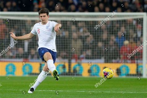 Harry Maguire England Action During Uefa Editorial Stock Photo - Stock ...