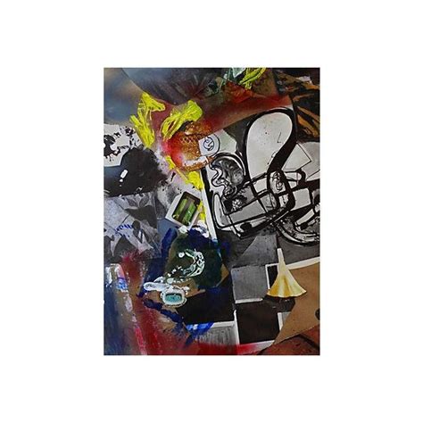 Modern Art Abstract Collage | Chairish