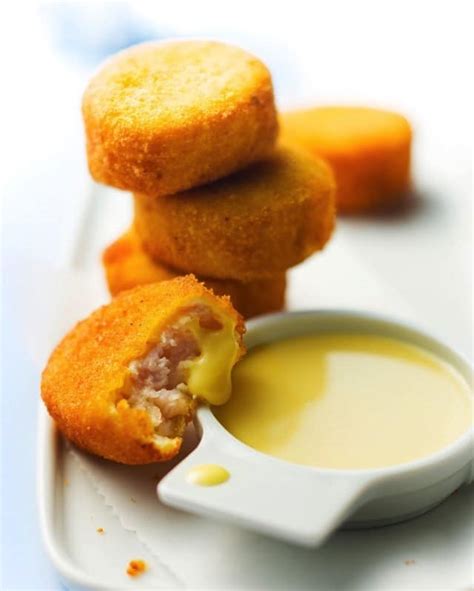 Homemade Chicken Nuggets with Gouda Cream Recipe - Chef's Pencil