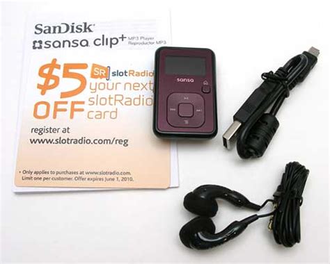 SanDisk Sansa Clip+ MP3 Player Review – The Gadgeteer