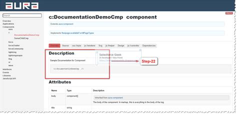 Salesforce Aura Framework: How To Work With Aura Documentation Framework