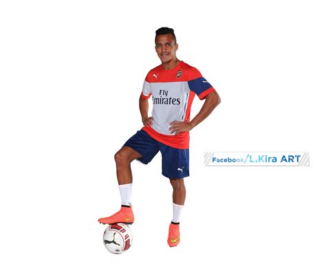 Alexis Sanchez - Render | FC Arsenal 2014/2015 by eL-Kira on DeviantArt