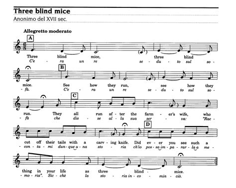 THREE BLIND MICE Sheet music | Easy Sheet Music