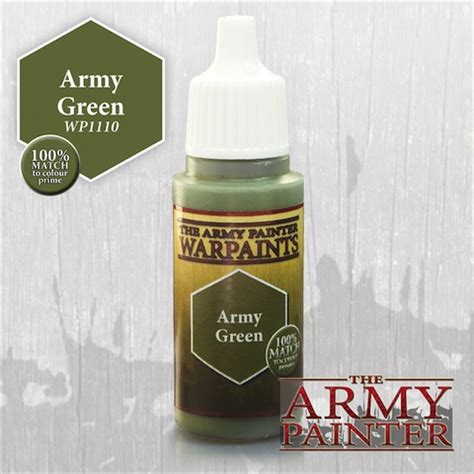 Army Green - Miniatures, models, paints & hobby tools