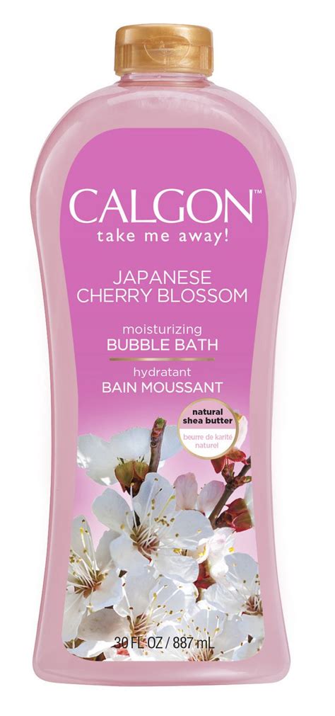 Calgon Take Me Away! Skin Silkening Japanese Cherry Blossom Bubble Bath | Walmart Canada