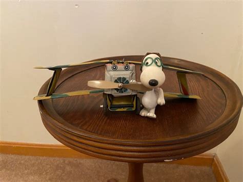 Snoopy & His Red Baron Plane. - Etsy