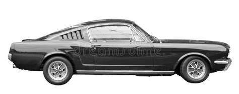 Classic Muscle Car Stock Photo