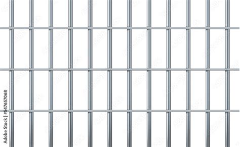 Prison bars isolated on white. Vector prison bars illustration. freedom concept. Stock Vector ...