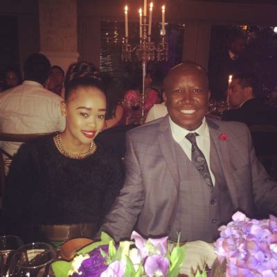 5 Times Julius Malema Showed Off His Romantic Side - OkMzansi