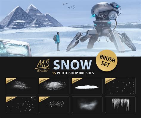 Snow Photoshop Brushes