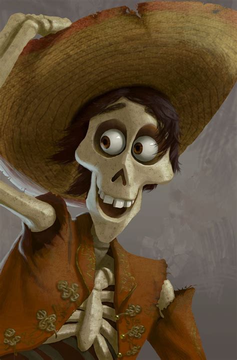 Pixar's Coco First Look : Character Renders, Concept Art and Clips