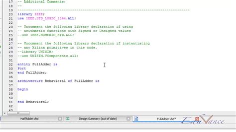 Vhdl Code For Full Adder Using Structural Modeling With Diag