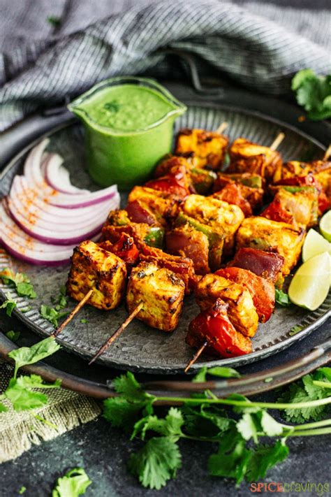 Paneer Tikka- Air fryer/ Oven/ Grill - Spice Cravings