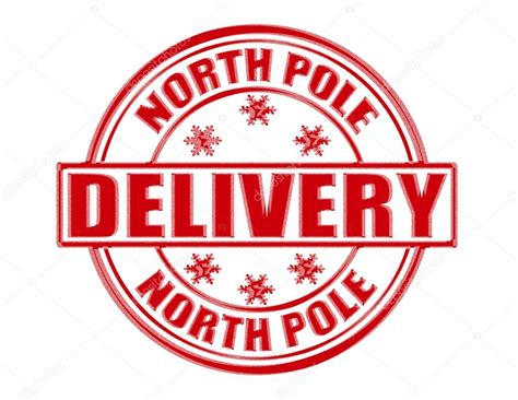 North Pole delivery — Stock Vector © carmenbobo #37552459