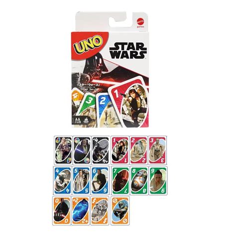 Uno Star Wars juego de cartas Mattel - Opción A shop