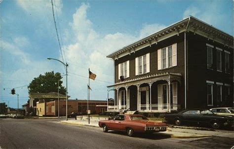 City Building & Post Office Bellefontaine, OH Postcard