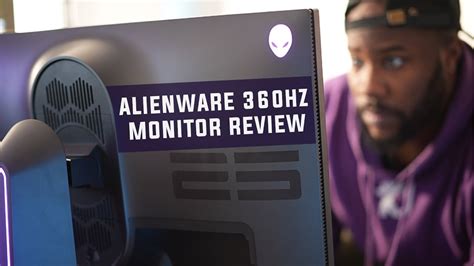 Tried This Alienware 360HZ Monitor To Review And... - YouTube