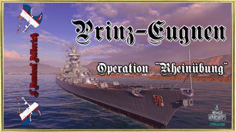 World Of Warships - KMS Prinz-Eugen - Opération "Reinübung" [FR] - YouTube