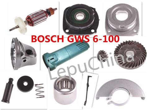 Bosch Gws 6-100 Angle Grinder Armature Gear Spare Parts Accessories Handle Switch - China Gws 6 ...