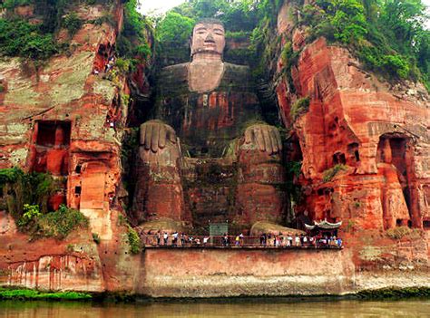 Leshan Giant Buddha - Wonders of the World