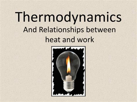 Thermodynamics