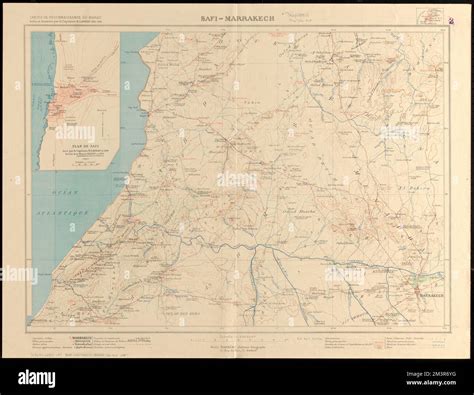 Safi-Marrakech , Marrakech Morocco, Maps, Safi Morocco, Maps Norman B. Leventhal Map Center ...