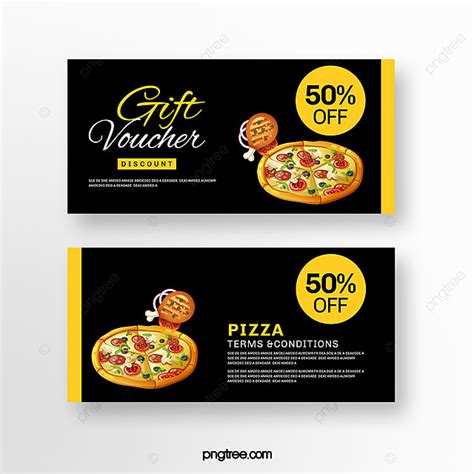 Simple American Fast Food Coupon Set Template Download on Pngtree