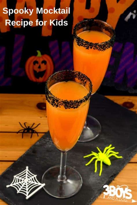 Spooky Halloween Mocktail Recipe