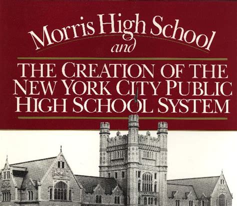 Morris High School and the Creation of the New York City Public School ...