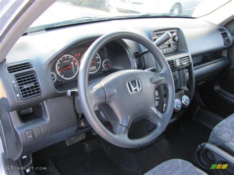 Black Interior 2004 Honda CR-V LX 4WD Photo #38505335 | GTCarLot.com